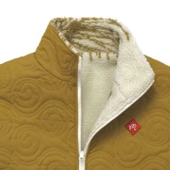 ASHEVILLE REVERSIBLE SHERPA JACKET 15 ASHEVILLE REVERSIBLE SHERPA JACKET -FootJoy Store AshevilleReversibleSherpaJacketCream5