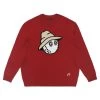 BUCKETS INTARSIA KNIT SWEATER -FootJoy Store BucketsIntarsiaKnitSweaterRed1