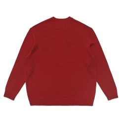 BUCKETS INTARSIA KNIT SWEATER -FootJoy Store BucketsIntarsiaKnitSweaterRed4