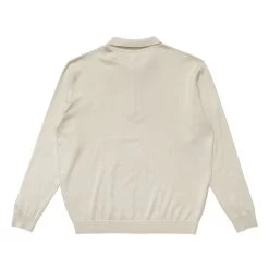 FRYE LONG SLEEVE KNIT POLO -FootJoy Store FryeLSKnitPoloCream4