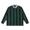 Malbon X Adidas Go-To Long Sleeve Rugby Polo Shirt 1 Malbon X Adidas Go-To Long Sleeve Rugby Polo Shirt -FootJoy Store IQ2972 GREEN 1