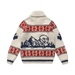 MALBON X KANATA KNITS GOLF AND SKI JACKET -FootJoy Store M 7832 WHT 4REV