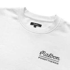 MALBON X PTM CREWNECK SWEATSHIRT -FootJoy Store M 7913 PTM WHITE 2