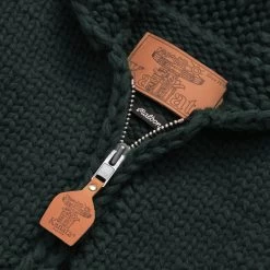 MALBON X KANATA KNITS M SCRIPT JACKET -FootJoy Store M 8492 GRN 2REV