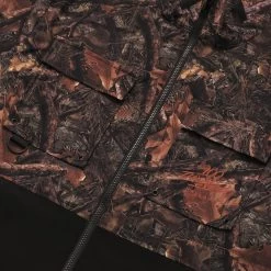 Malbon X 100 Thieves Woodsman Zip Off Windbreaker -FootJoy Store M 8503 MLT 2