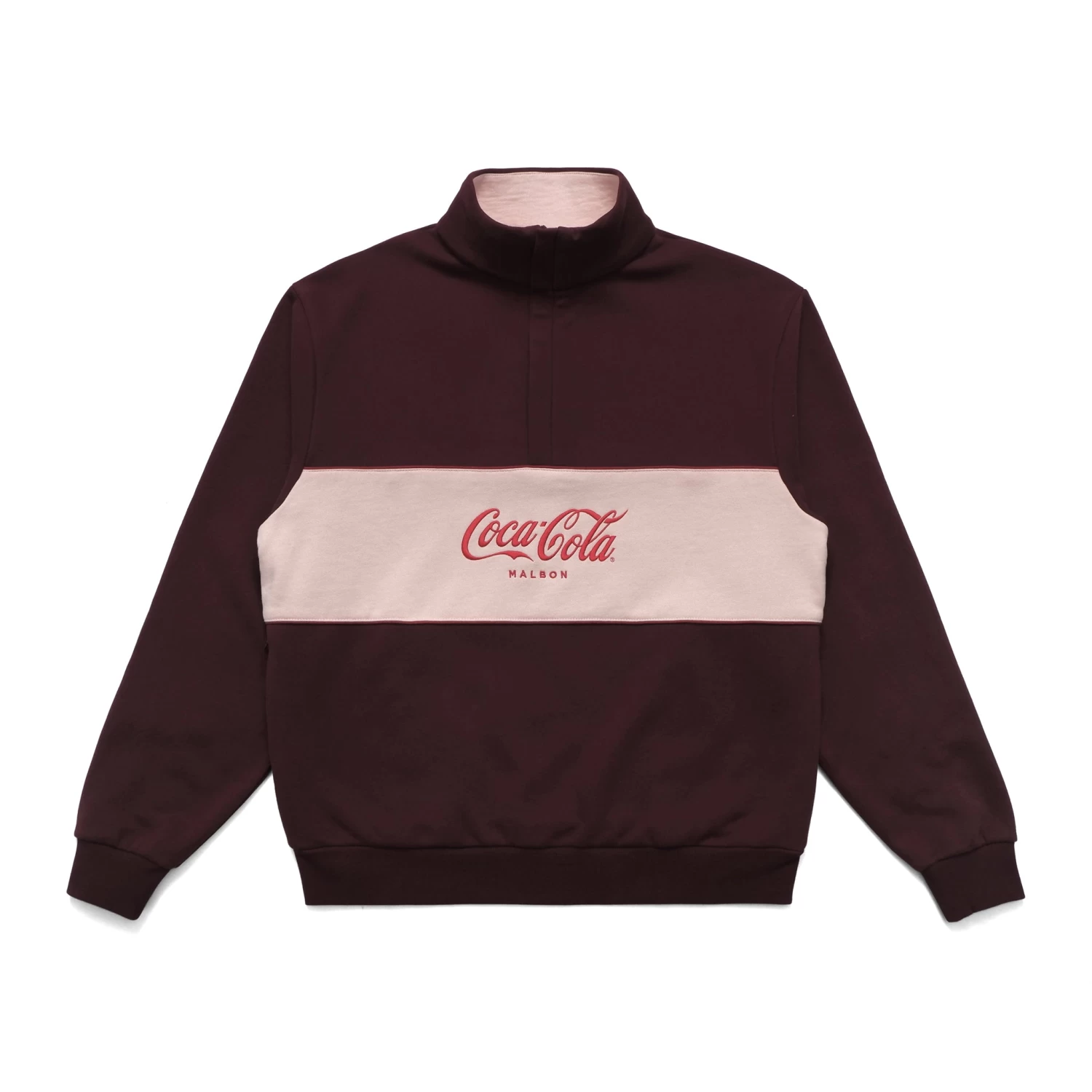 MALBON X COCA-COLA SPENCERIAN 1/4 ZIP FLEECE 3 MALBON X COCA-COLA SPENCERIAN 1/4 ZIP FLEECE