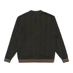 MALBON X BUDWEISER PLAYERS CABLE KNIT CARDIGAN -FootJoy Store M 8575 OLV 3