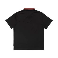 MALBON X BUDWEISER PERFORMANCE ZIP POLO 9 MALBON X BUDWEISER PERFORMANCE ZIP POLO -FootJoy Store M 8578 BLK RED 3