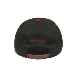 MALBON X BUDWEISER CRESTED STRAPBACK -FootJoy Store M 8583 OLV RED 3