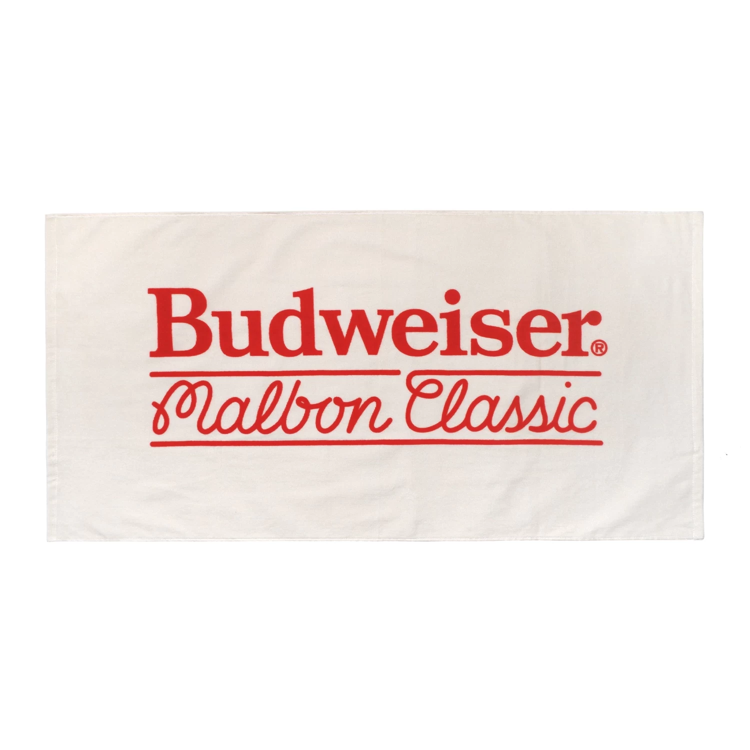 MALBON X BUDWEISER VELOUR TERRY GOLF TOWEL 3 MALBON X BUDWEISER VELOUR TERRY GOLF TOWEL