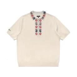 Laurent Jacquard Placket Polo