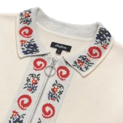 Laurent Jacquard Placket Polo -FootJoy Store M 8605 IVR 2