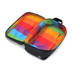 Malbon X Beams Rainbow Shoe Bag 9 Malbon X Beams Rainbow Shoe Bag -FootJoy Store M 8771 BLACK 4