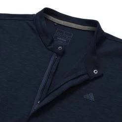 Malbon X Adidas Go-To Quarter-Zip Sweatshirt -FootJoy Store MalbonxAdidasGoToQuarterZipNavy2