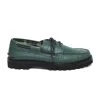 Malbon X Sperry Vibram Lug 3-Eye (MENS) -FootJoy Store MalbonxSperry3EyeCrocBoatShoeGreen1