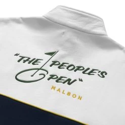 MALBON X WASTE MANAGEMENT Fleece 1/2 Zip -FootJoy Store MalbonxWMFleeceHalfZipWhite4