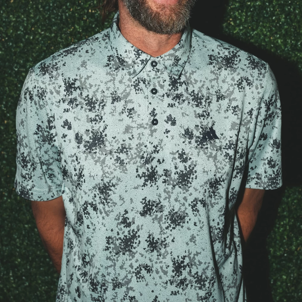 Malbon X Adidas Burst Jacquard Polo 4 Malbon X Adidas Burst Jacquard Polo - Image 2