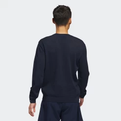 Malbon X Adidas Crewneck Sweatshirt -FootJoy Store bluesweater4